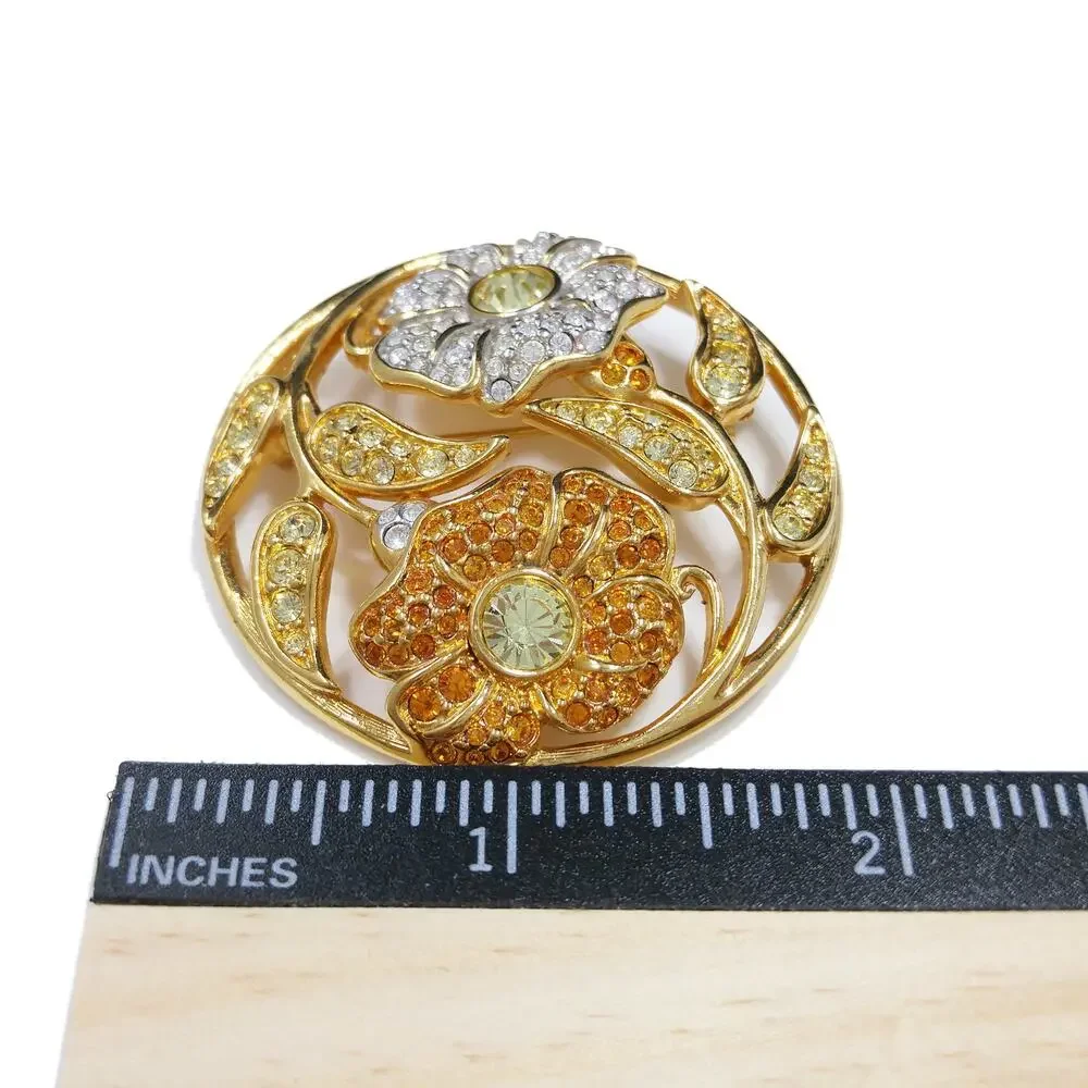 Swarovski Rhinestone Harmony Brooch, 